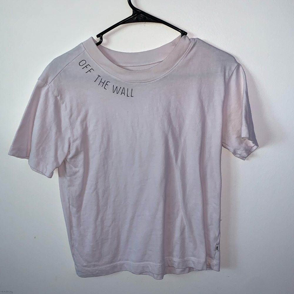 Van’s Woman Small White T-shirt